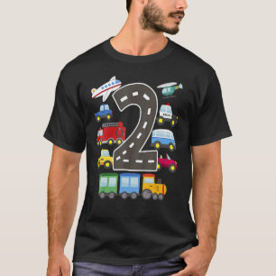 2 jaar oud transportvliegtuig voor thuisvervoer t-shirt