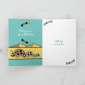 2 jaar oude any age lieveheersbeestjes bruin turqu kaart (Binnen)