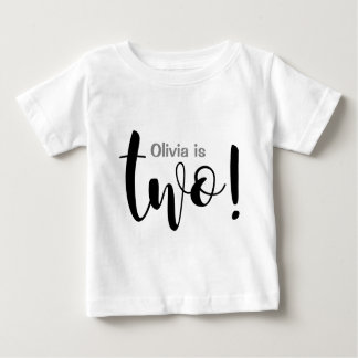  2 jaar oude baby meisje T-shirt