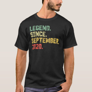 2 jaar oude leggende sinds september 2020 2e geboo t-shirt
