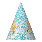 2 jaar oude verjaardag Eenhoorn party pet Feesthoedjes (Achterkant)