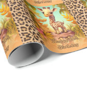 2 jaar Verjaardag Cadeaupapier (Rol Hoek)