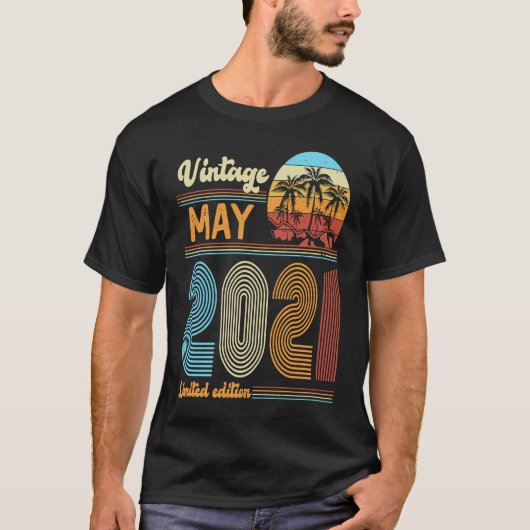 2 jaar  verjaardag Meisjesjongens 2021 T-shirt (Voorkant)