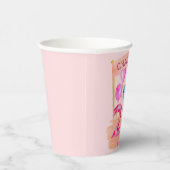 2 jaar verjaardag van de gepersonaliseerde Cute Gi Papieren Bekers (Rechts)