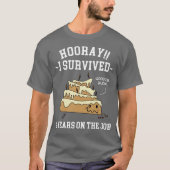 2 Jaar Werkjubileum Werknemer T-shirt (Voorkant)