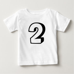 2-jarige (2) verjaardagshemden voor baby