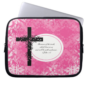 2 John 1:2 Laptop- of Netbook Carrier-Sleeve Laptop Sleeve