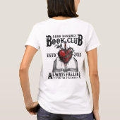2 kanten Dark Romance Book Club Smut Reader Gift T-shirt (Achterkant)