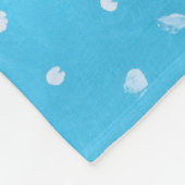 2 Kardinalen op een winterboomafdeling Fleece Deken (Hoek)