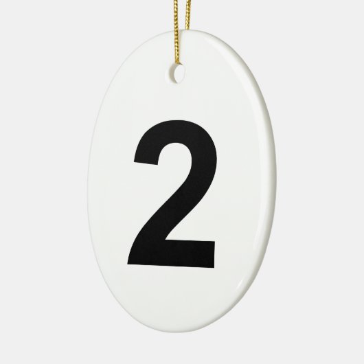 2 KERAMISCH ORNAMENT (Links)