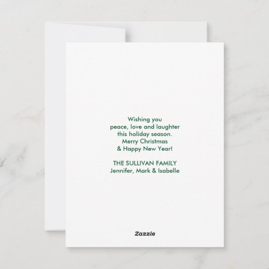 2 kerstavond feestdagenkaart (Achterkant)