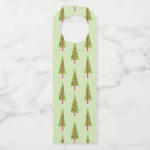 2 kerstavond schokkende stijl flessenhanger (Achterkant)