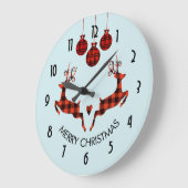 2 kerstavond schokkende stijl grote klok (Hoek)