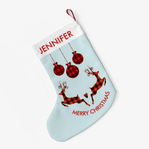 2 kerstavond schokkende stijl kleine kerstsok