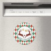 2 kerstavond schokkende stijl magneet (Insitu (Vaatwasser))