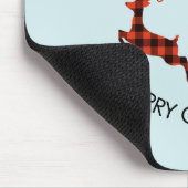 2 kerstavond schokkende stijl muismat (Hoek)