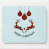 2 kerstavond schokkende stijl muismat (Voorkant)