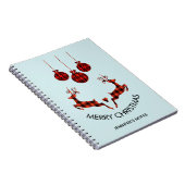 2 kerstavond schokkende stijl notitieboek (Rechterzijde)