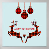 2 kerstavond schokkende stijl poster (Voorkant)