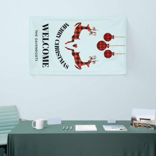 2 kerstavond schokkende stijl spandoek (Beurs)