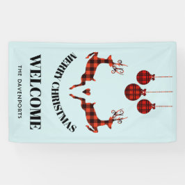 2 kerstavond schokkende stijl spandoek