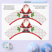 2 kerstkerstkerstkerstman, speciaal ontworpen broo flyer (Enkel)