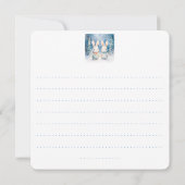 2 kerstkonijntjes kaart (Achterkant)