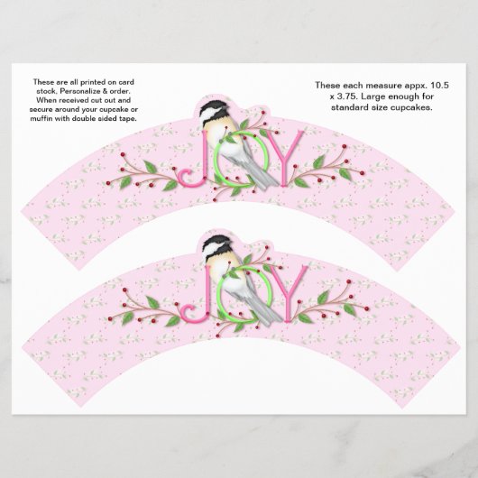 2 Kerstmis met aangepaste koeken voor feestdagen Flyer (Voorkant)