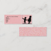 2 Kinder mammikaart Contactkaartje (Voorkant / Achterkant)