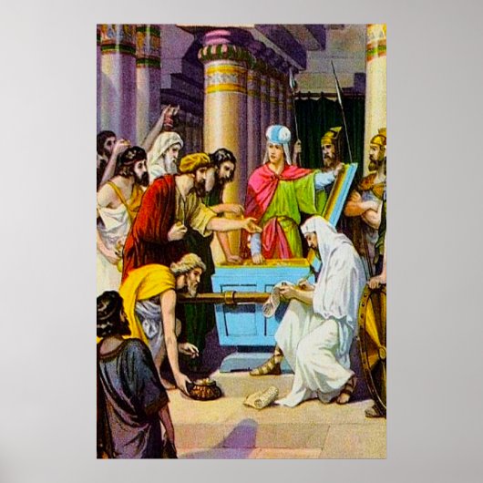 2 Kings 12 Money for God's House poster (Voorkant)