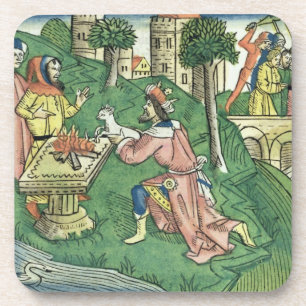 2 Kings 16 9-16 De bevolking van Damascus wordt me Drankjes Onderzetter