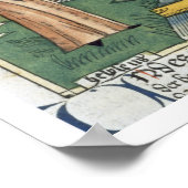 2 Kings 2 1-24 Elijah in een draaikolk naar de hem Poster (Hoek)