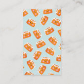 2 Kleine broodjes in de oven Luierraffel Informatiekaartje (Achterkant)