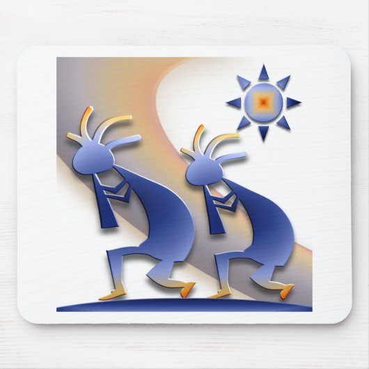 2 Kokopelli #128 Muismat (Voorkant)