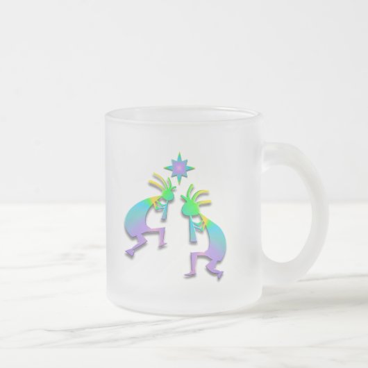 2 Kokopelli #36 Matglas Koffiemok (Rechts)