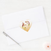 2 Kokopelli #40 Hart Sticker (Envelop)
