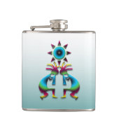 2 Kokopelli #41 Heupfles (Voorkant)