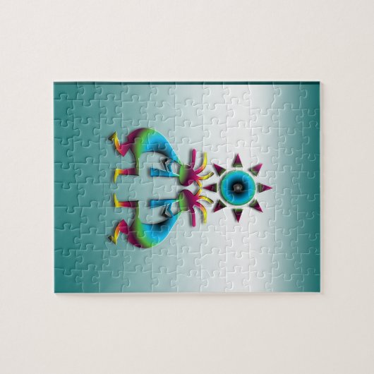 2 Kokopelli #41 Legpuzzel (Horizontaal)