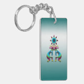 2 Kokopelli #41 Sleutelhanger (Voorkant Links)