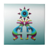 2 Kokopelli #41 Tegeltje (Voorkant)