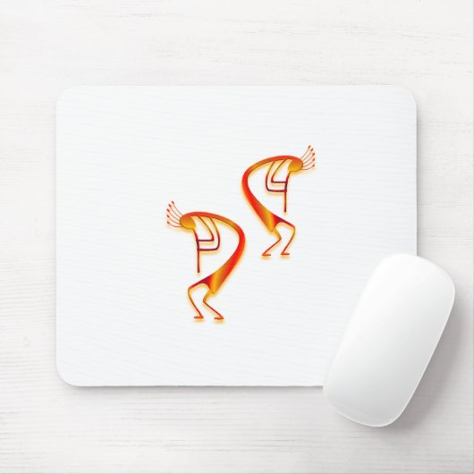 2 Kokopelli #56 Muismat (Met muis)