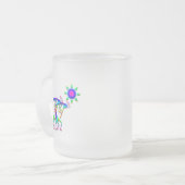 2 Kokopelli #62 Matglas Koffiemok (Voorkant links)
