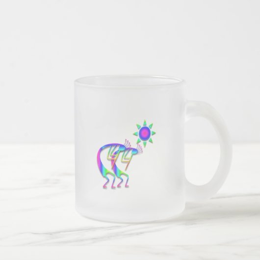 2 Kokopelli #62 Matglas Koffiemok (Rechts)