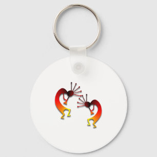 2 Kokopelli #64 Sleutelhanger