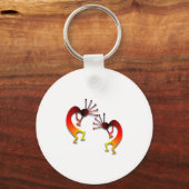2 Kokopelli #64 Sleutelhanger (Voorkant)