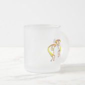 2 Kokopelli #65 Matglas Koffiemok (Voorkant rechts)