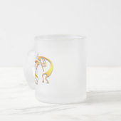 2 Kokopelli #65 Matglas Koffiemok (Voorkant links)