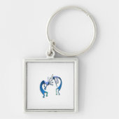 2 Kokopelli #66 Sleutelhanger (Voorkant)