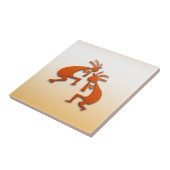 2 Kokopelli #82 Tegeltje (Zijkant)