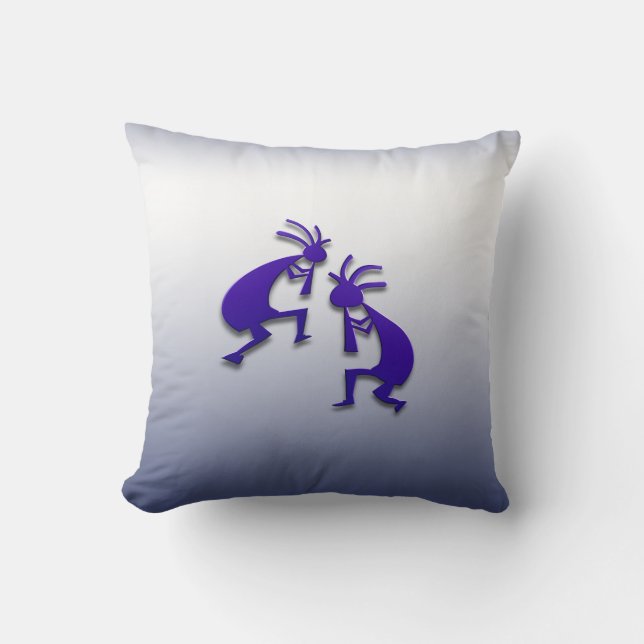 2 Kokopelli #83 Kussen (Voorkant)